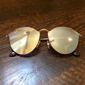 Ray-ban Blaze Round Mirror Sunglasses